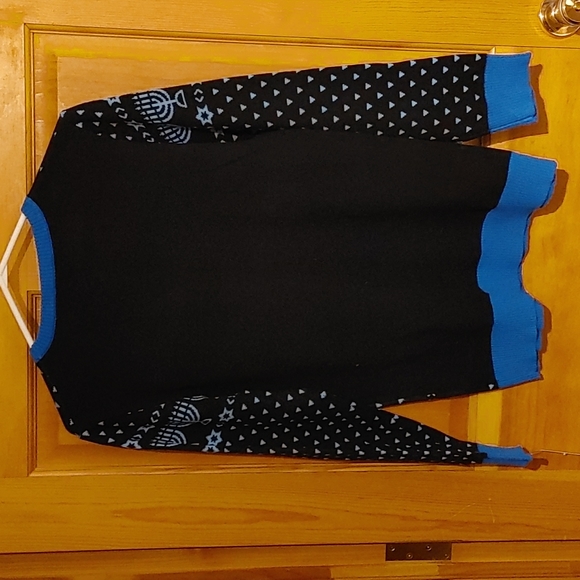 Happy Hanukcat Sweater NWT Size Large - Picture 2 of 7